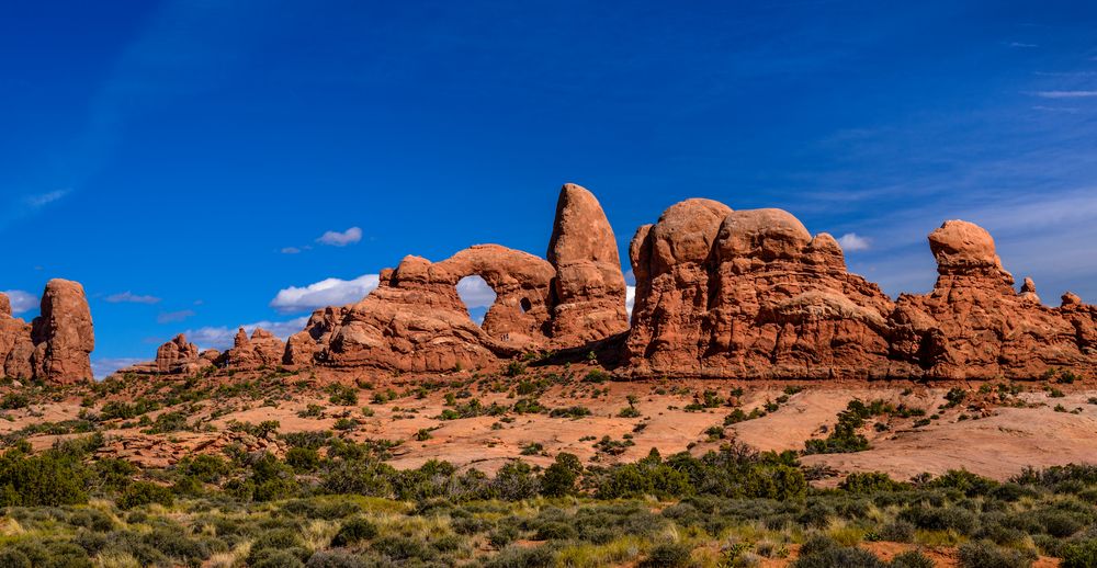 Turret Arch, Arches NP, Utah, USA