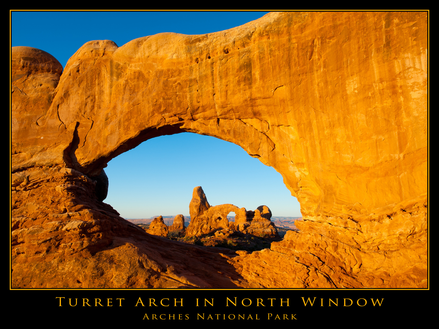 Turret Arch bei Sonnenaufgang