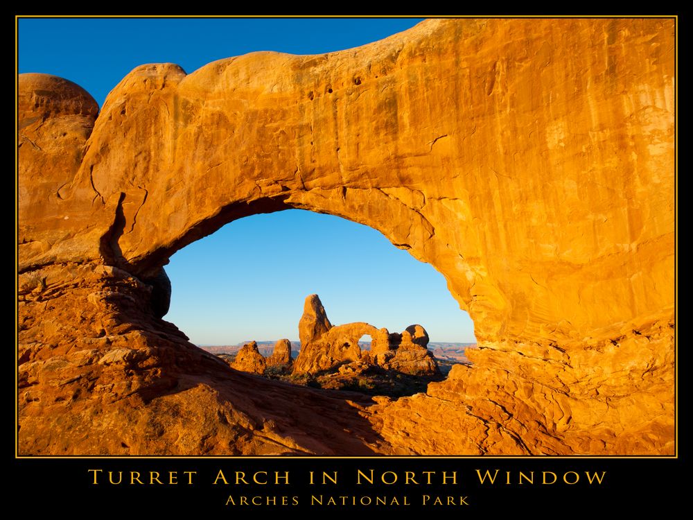 Turret Arch bei Sonnenaufgang