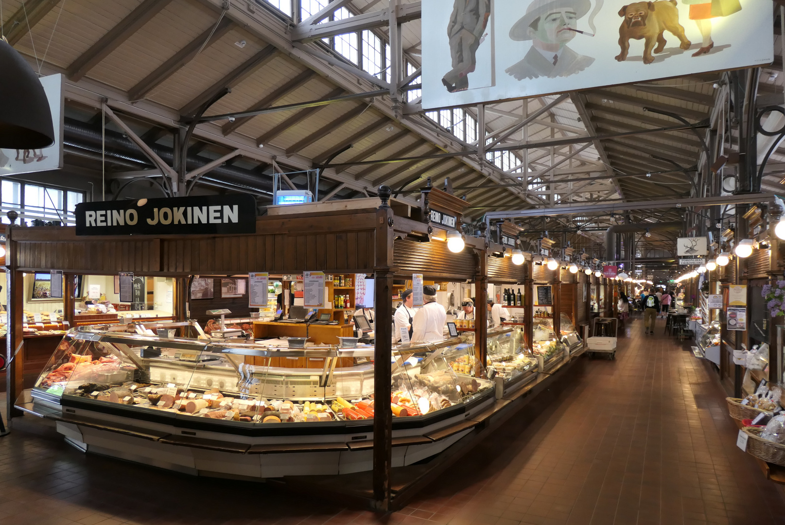 Turun Kauppahalli - in der 1896 erbaute Markthalle von Turku 