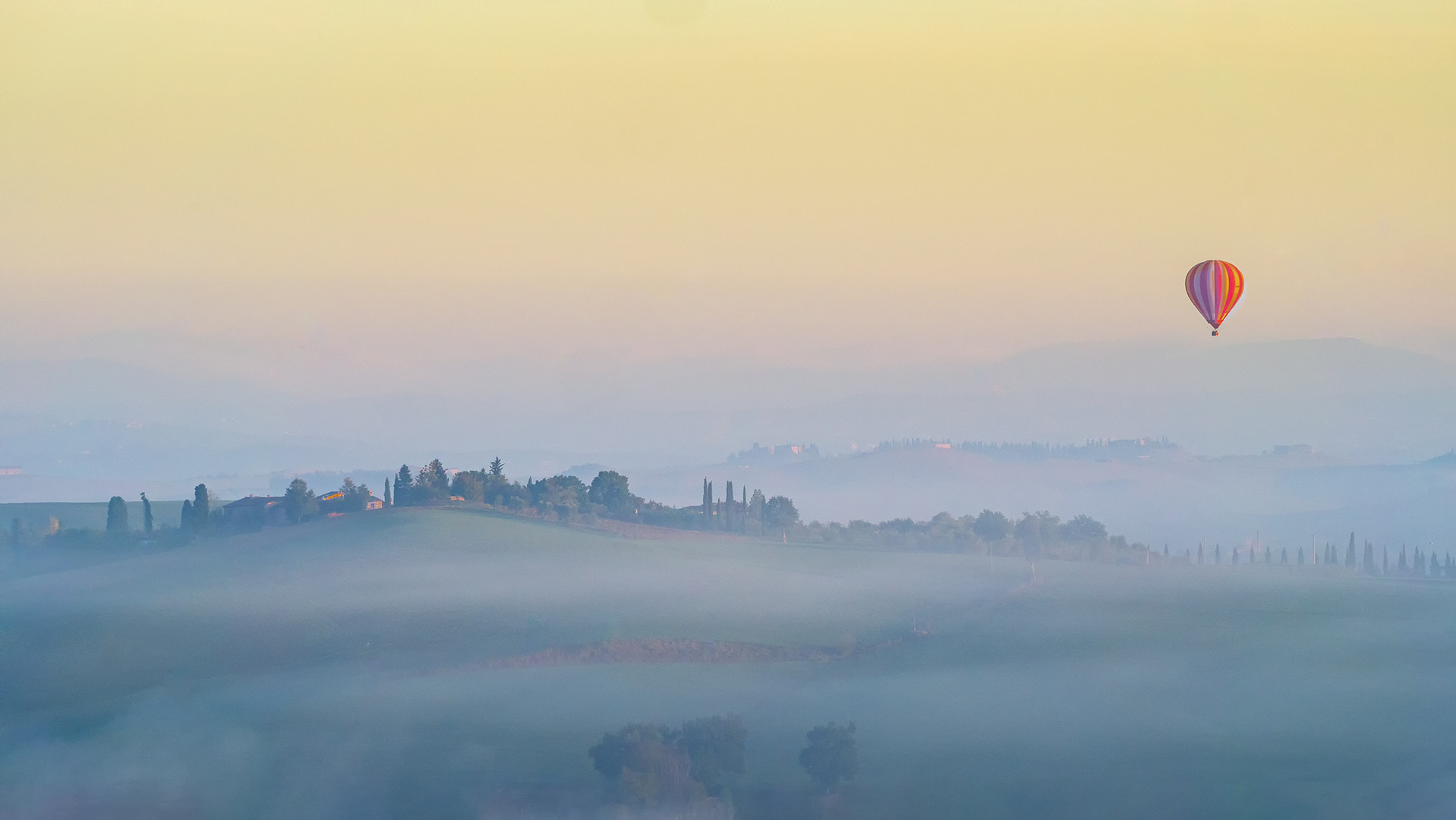 Tuscan Overflight.