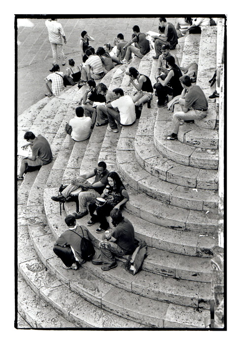 Tuscan streets #5: stairs