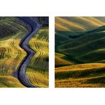 tuscany #8001 "Toskana Hügel /Collage I"