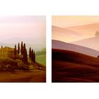tuscany #8005 "Toskana Hügel /Collage V"