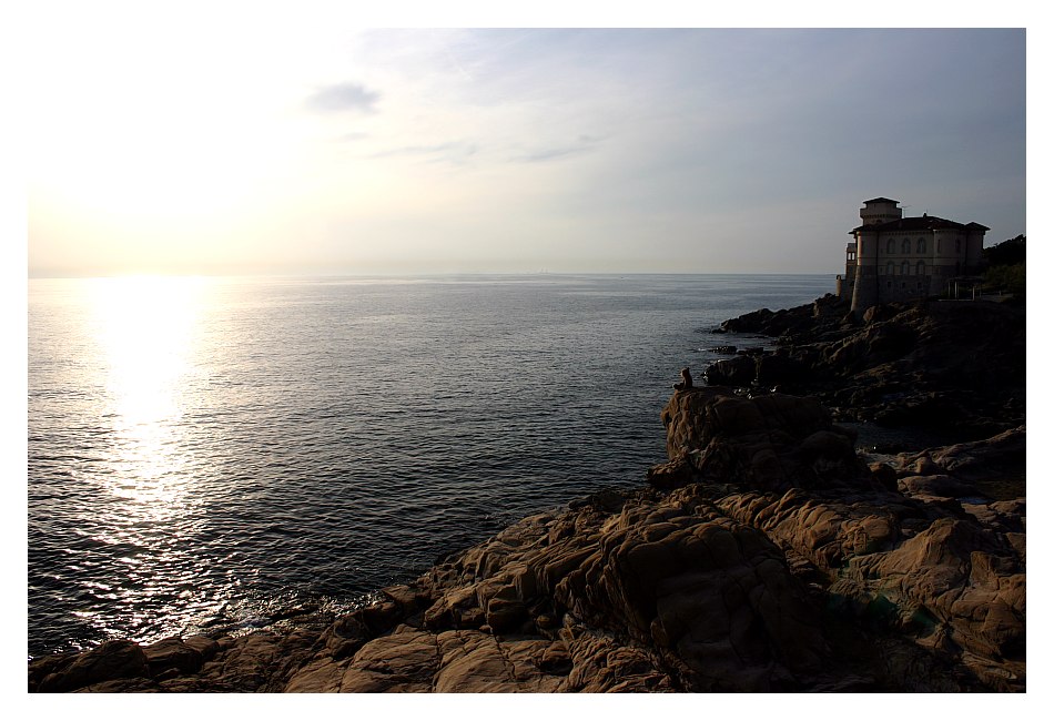 tuscany coastal dusk