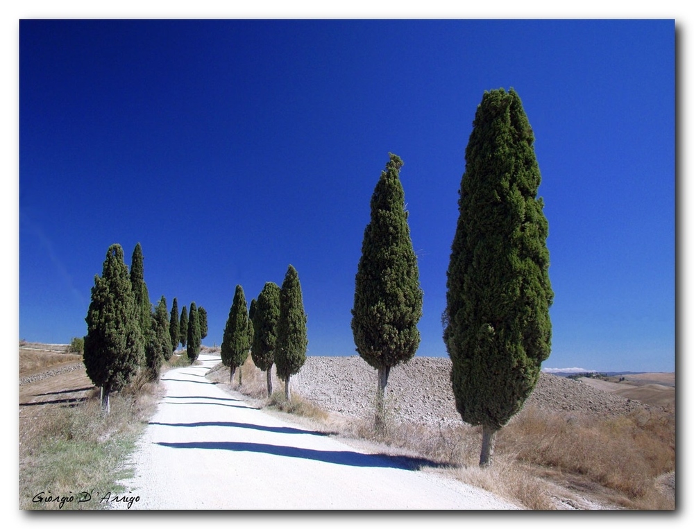 Tuscany road