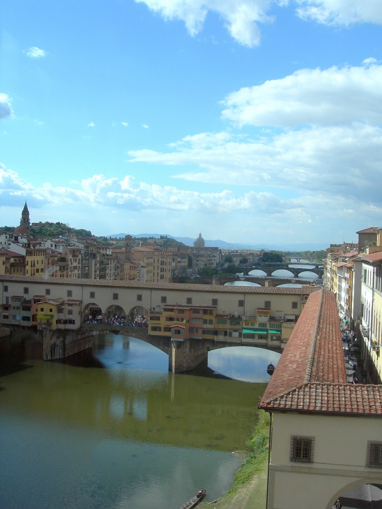 Tutti i ponti di Firenze fotografati dagli Uffizi