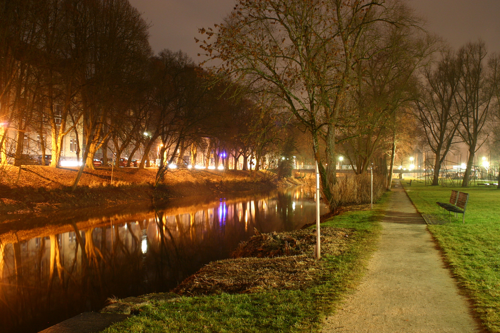 Tuttlingen bei Nacht