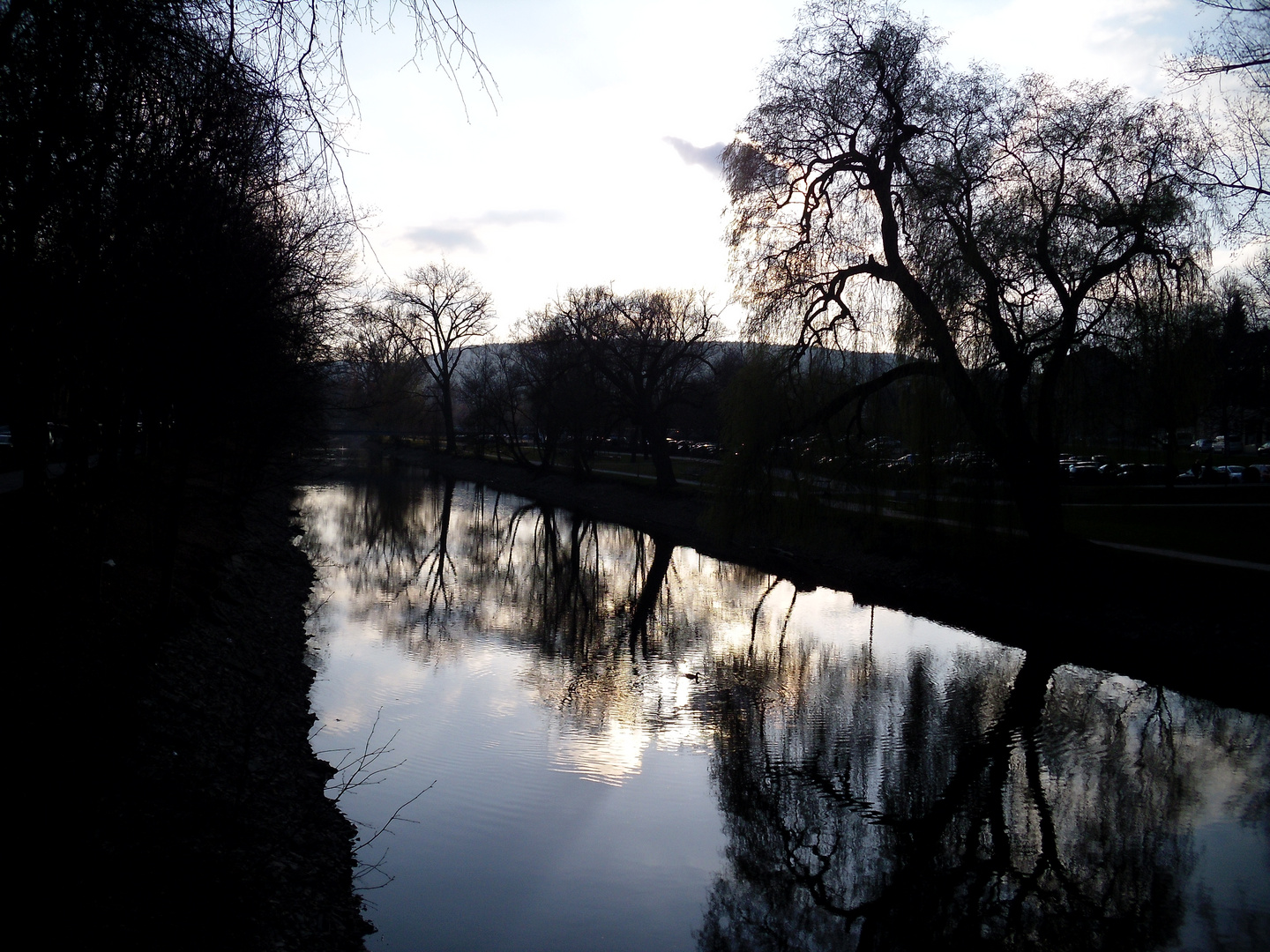 Tuttlingen - mit Blick von einer Donaubrücke