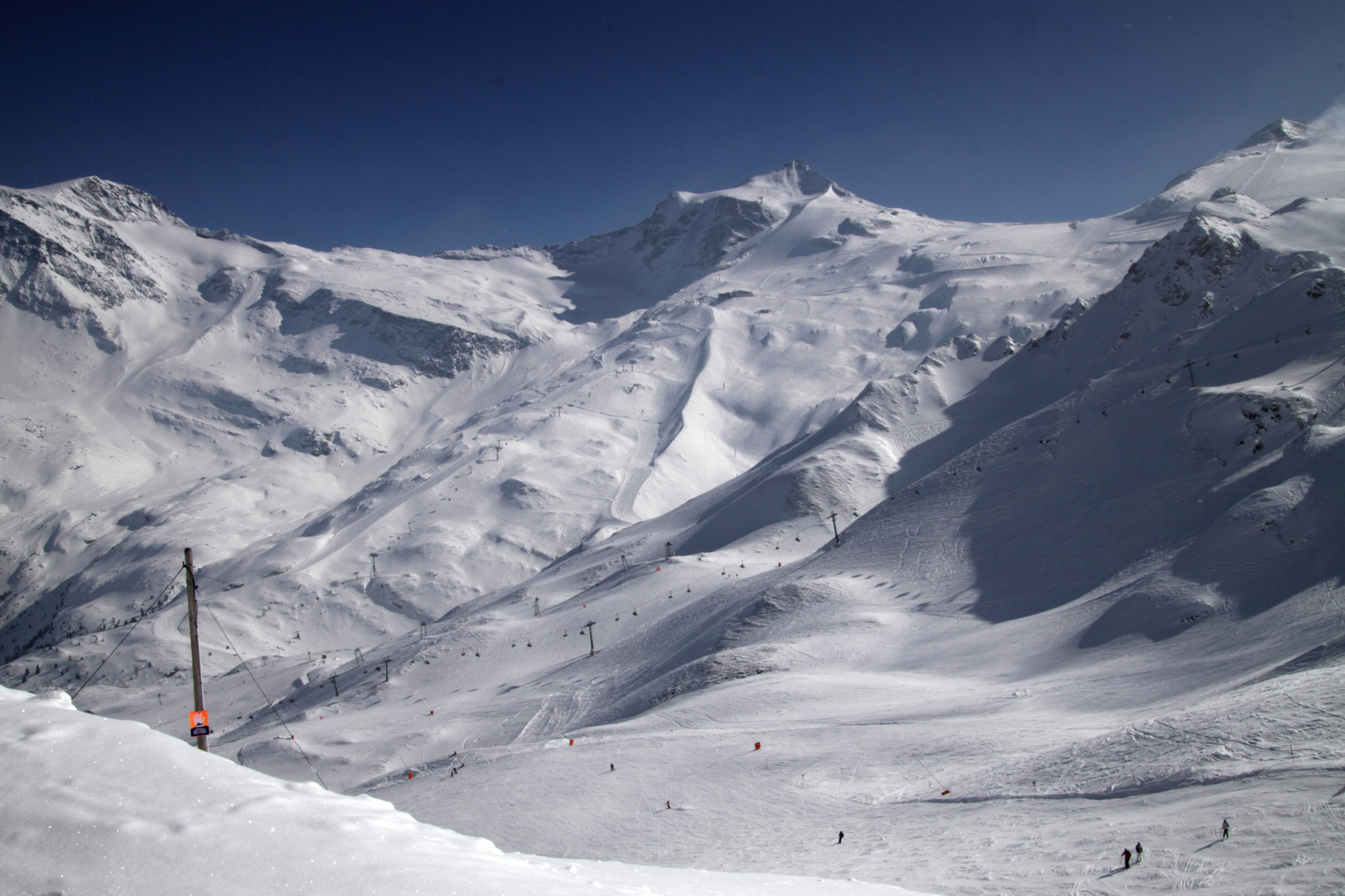 Tuxer Gletscher ohne Wolken