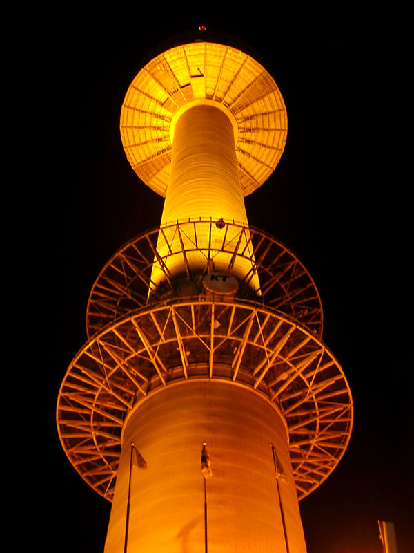 TV tower in Seoul, Korea