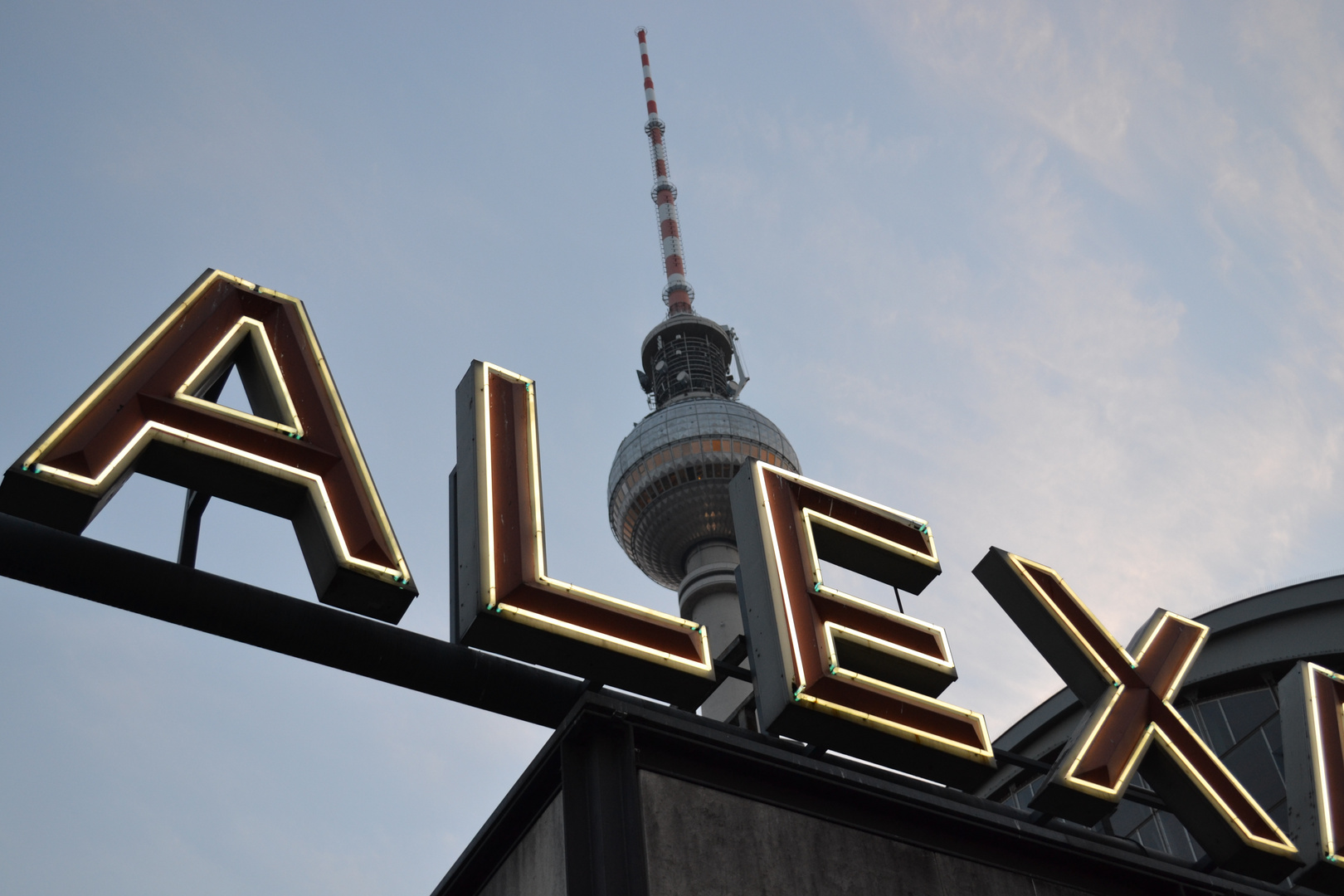 Tv- Turm Berlin vom Alexanderplatz aus