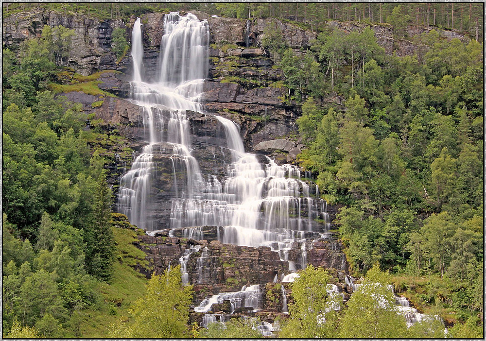 Tvindefossen : Norwegenreise 2012