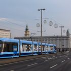 Tw 027 auf der Nibelungenbrücke in Linz