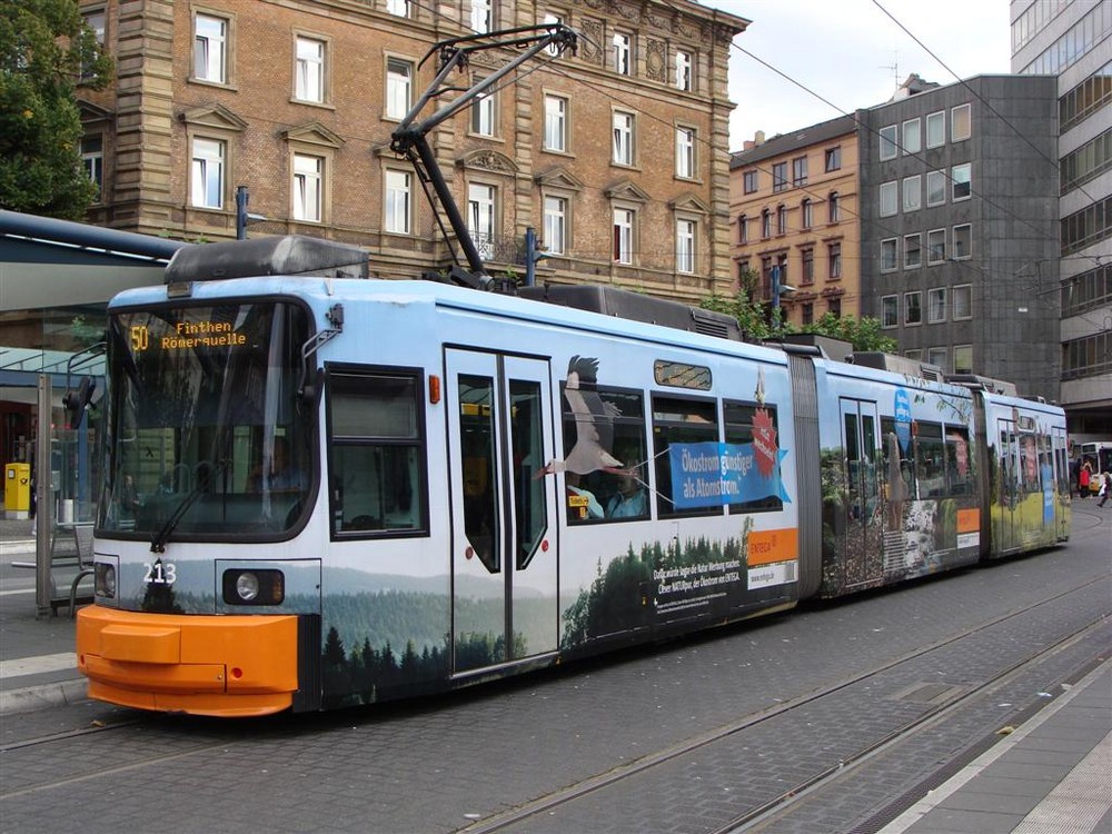 Tw 213, Mainz Hauptbahnhof