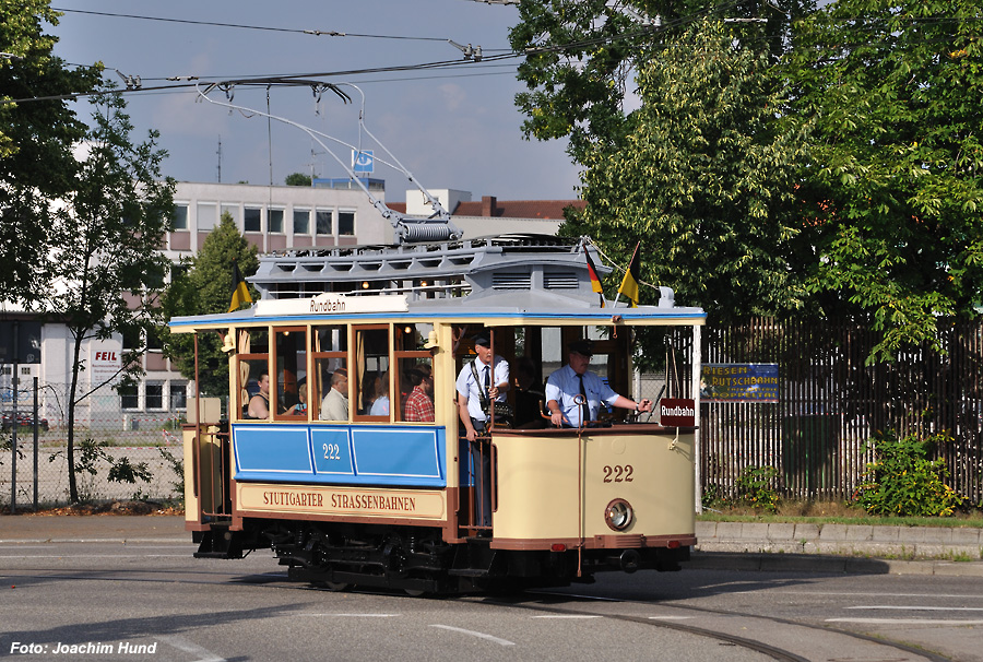 Tw 222 der Stuttgarter Straßenbahn