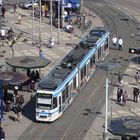 Tw 263 auf dem Heidelberger Bismarckplatz