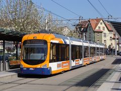 Tw 3284 am Handschuhsheimer OEG-Bahnhof