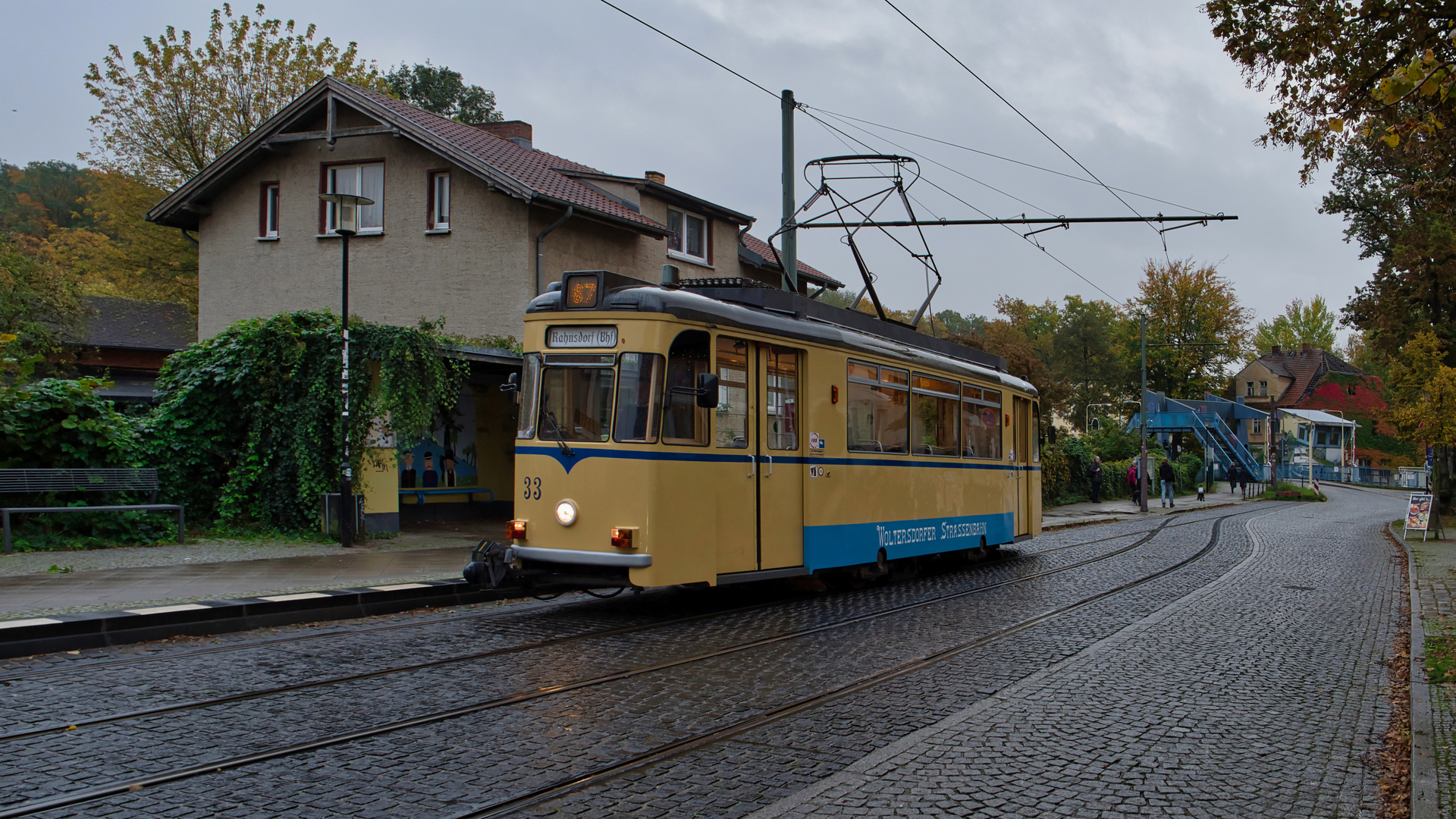 Tw 33 bei der Woltersdorfer Schleuse