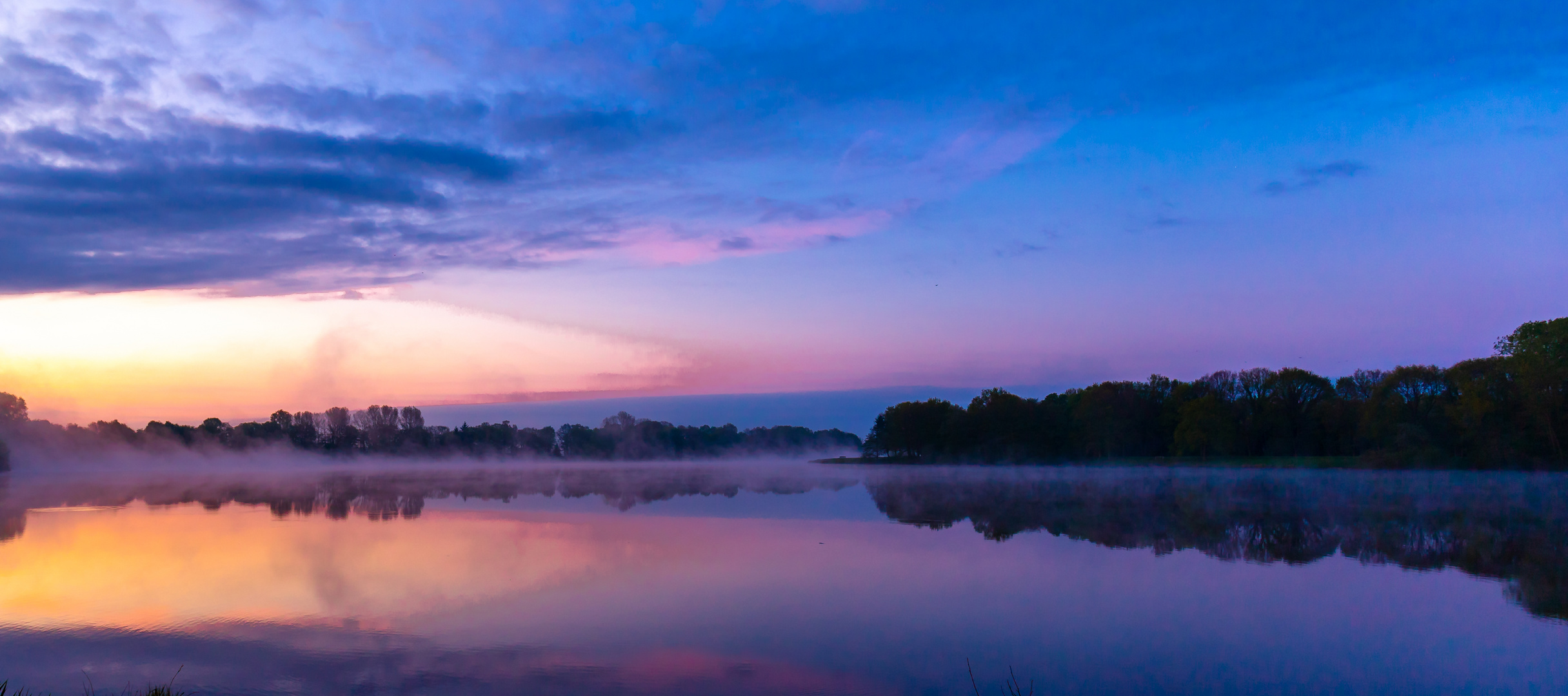 Tweelbäker See Dämmerung