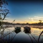 Tween boats in fog . . .