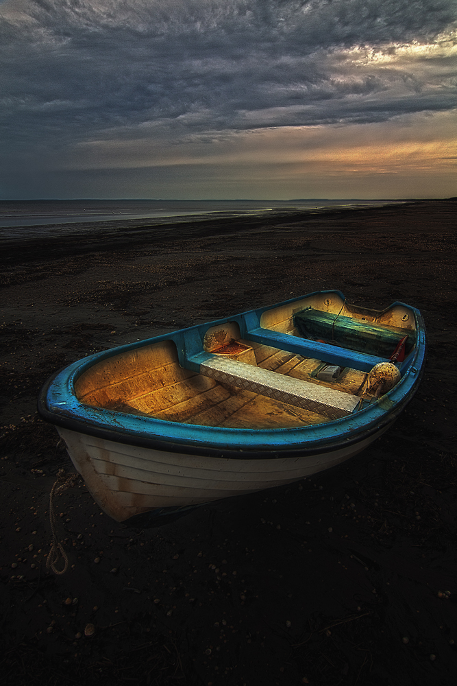 twighlight on the beach