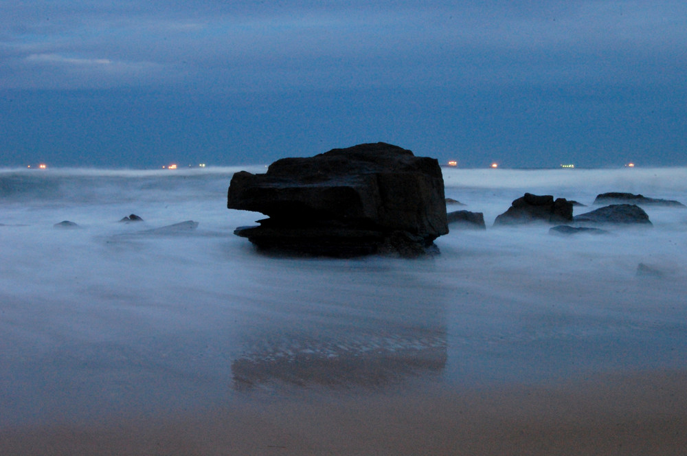 Twilight at the beach