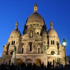 Twilight hour at Sacre Coeur, Paris