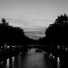 twilight in Amsterdam