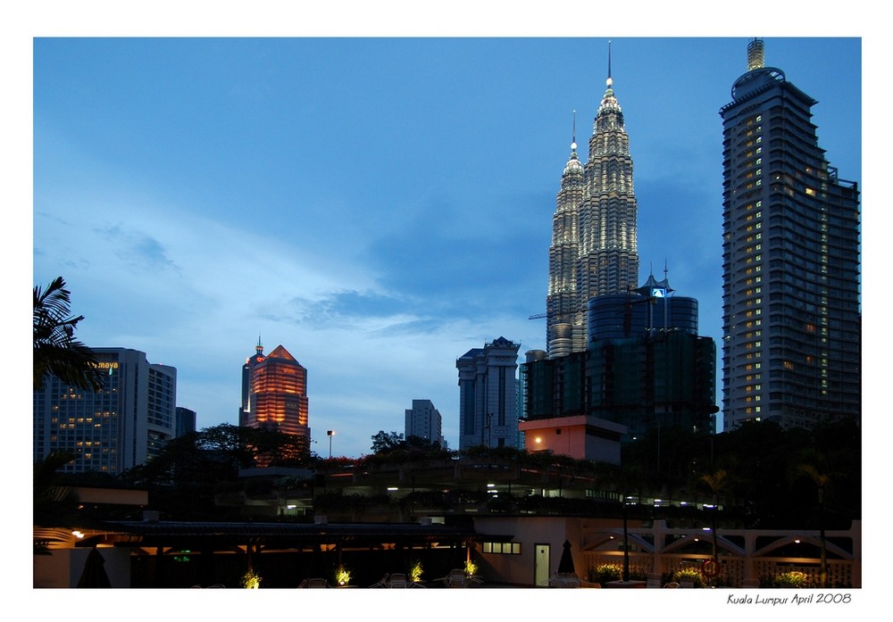 Twilight in Kuala Lumpur