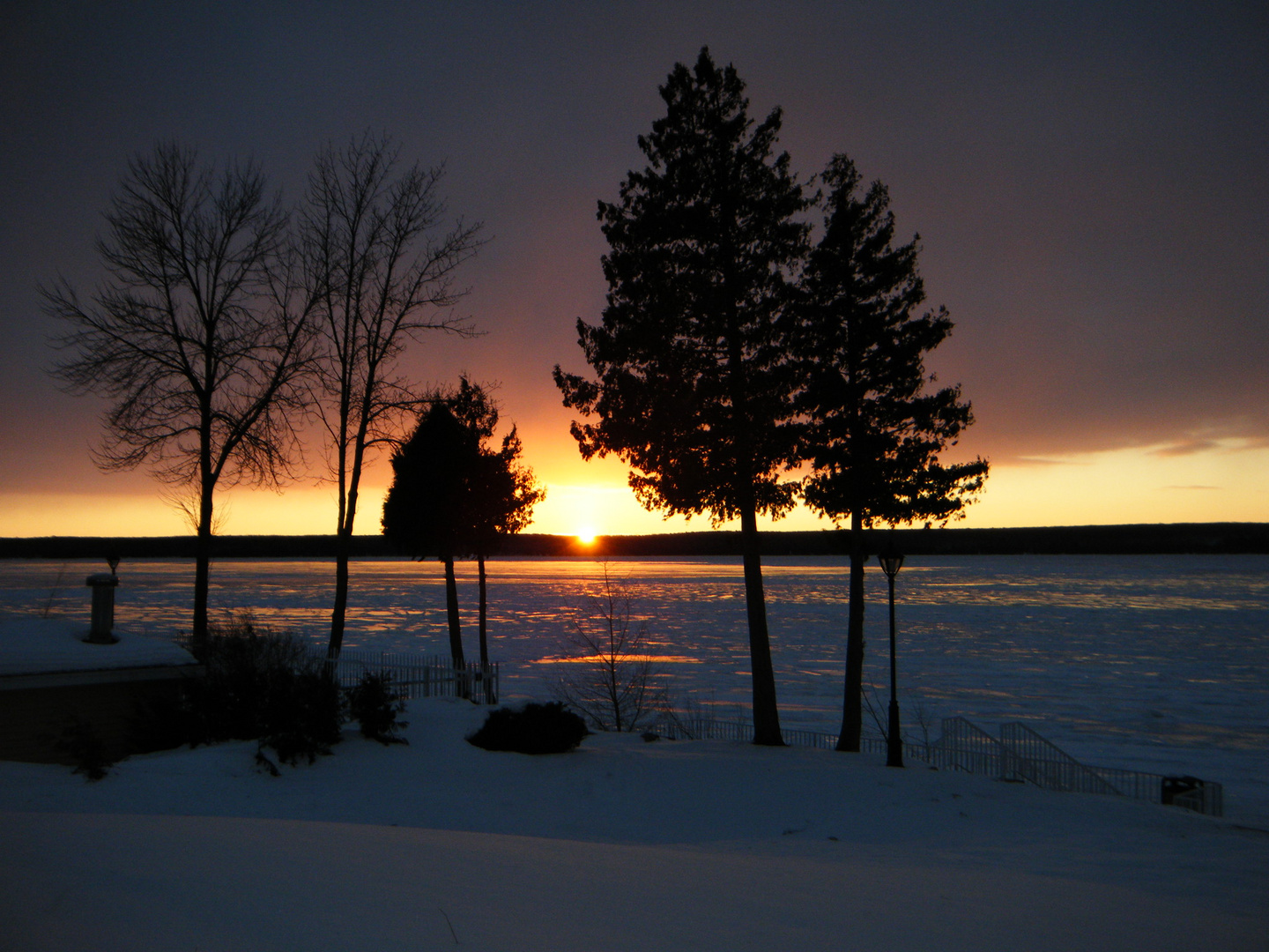 Twilight in Sturgeon Bay