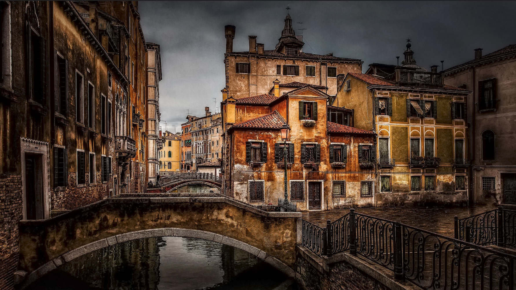 twilight in Venice