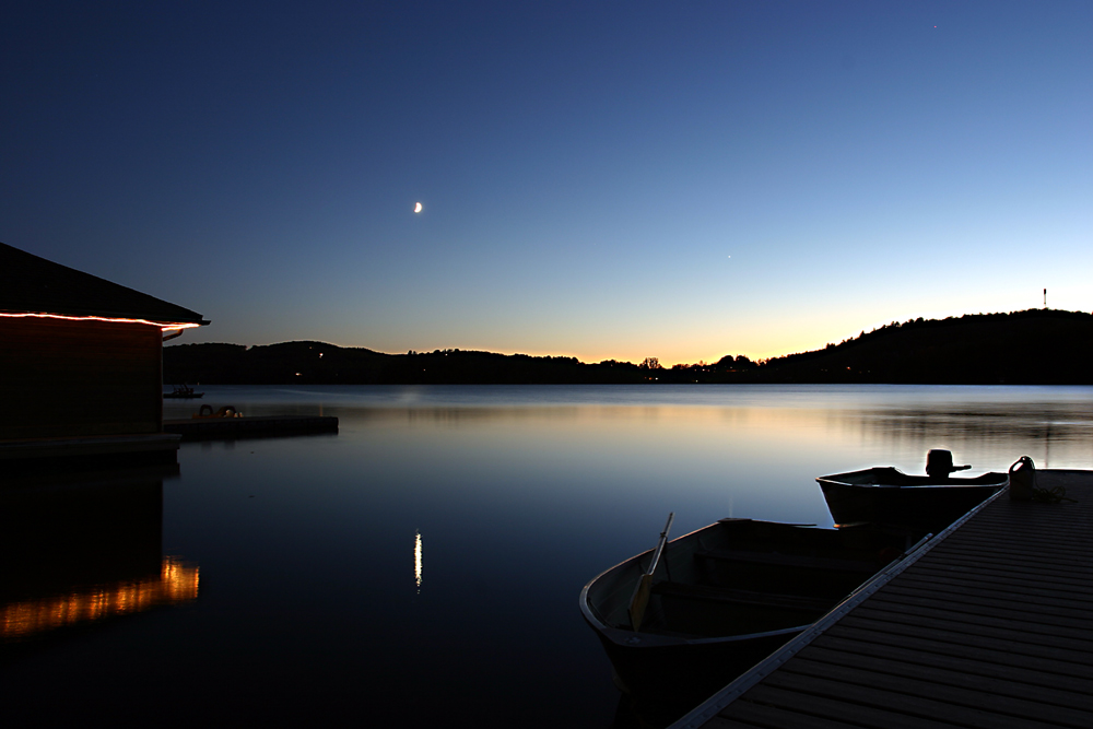 Twilight on Peninsula Lake