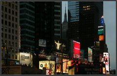 Twilight on Times Square