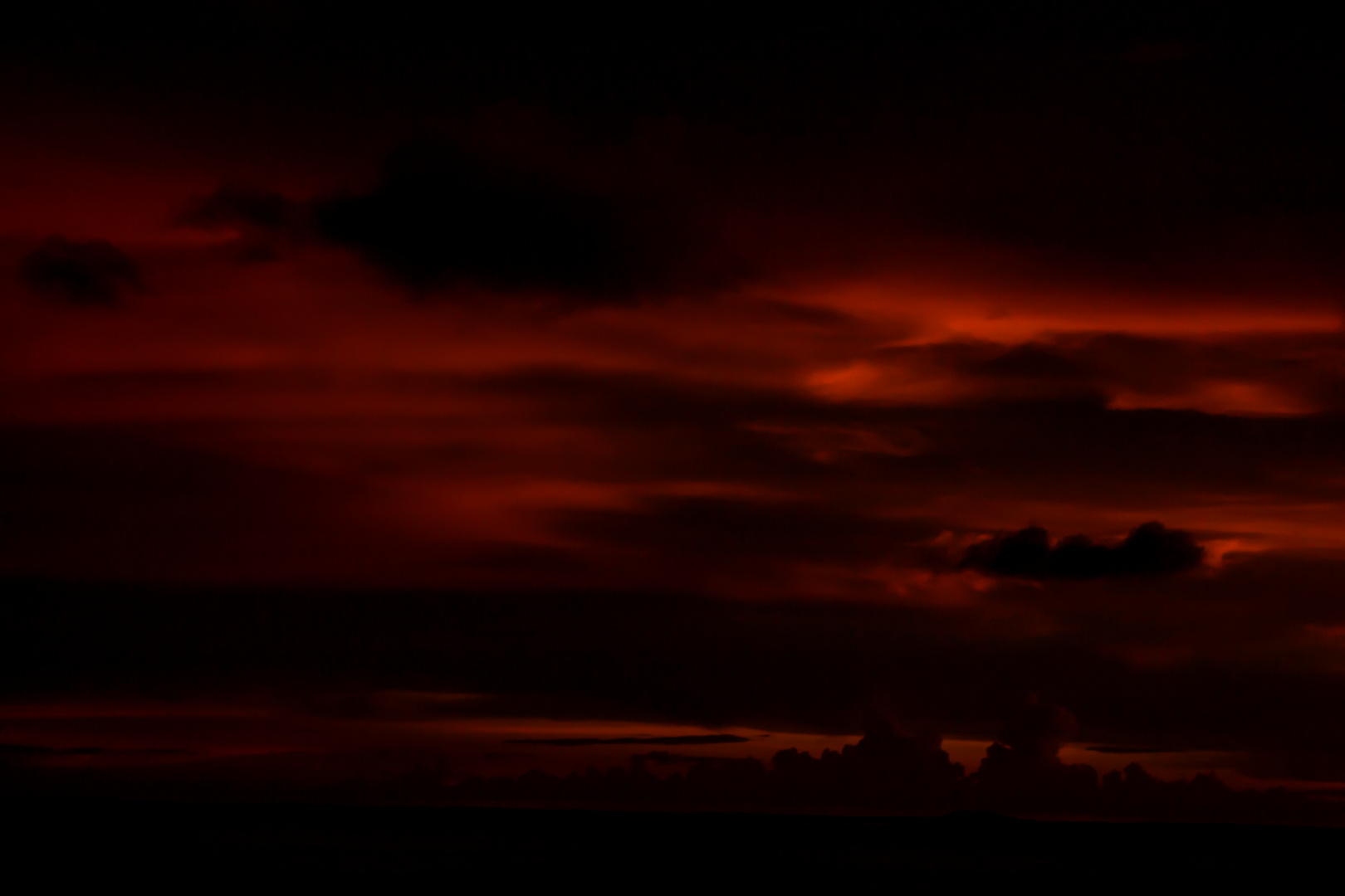 Twilight over Port Darwin