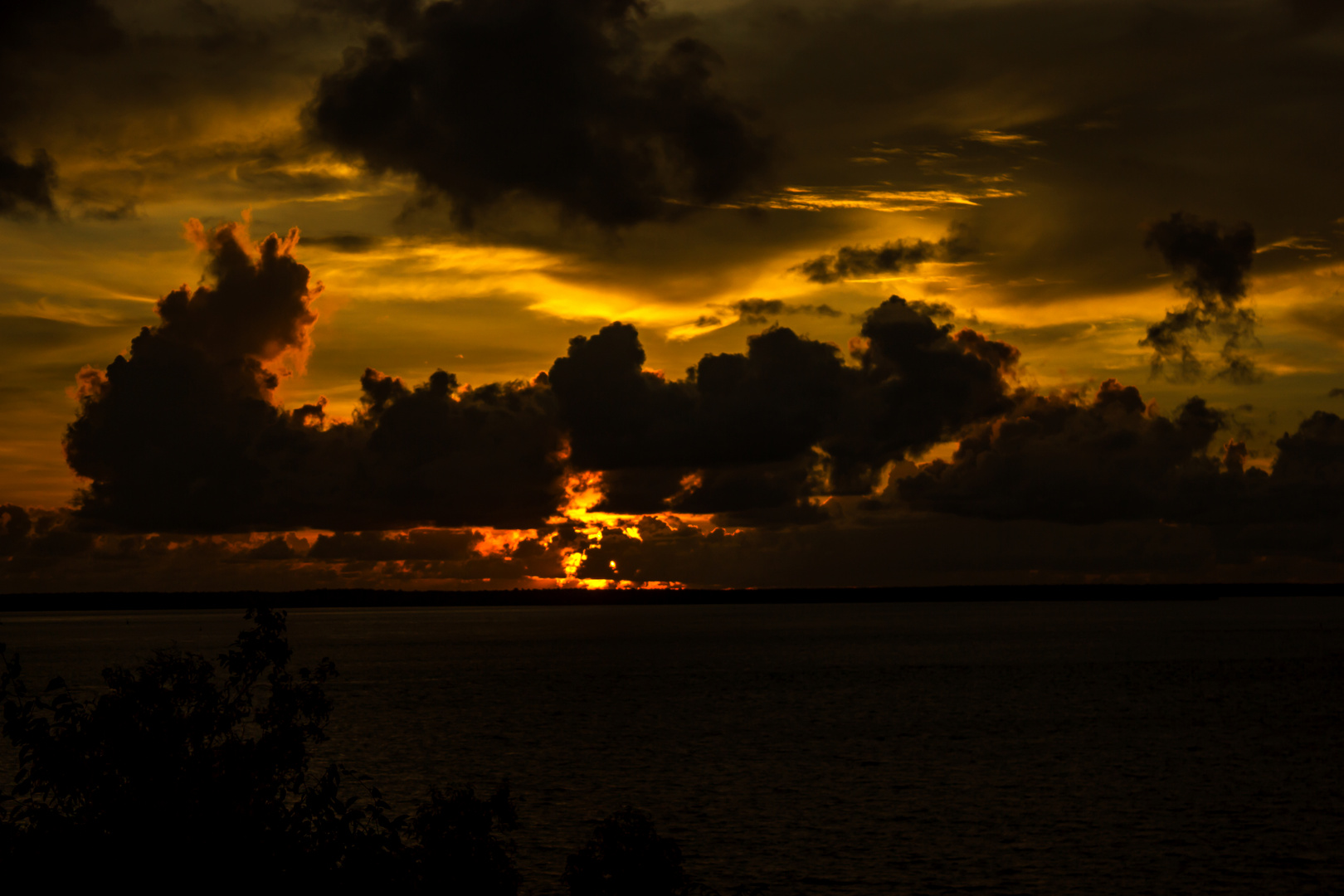 Twilight over Port Darwin