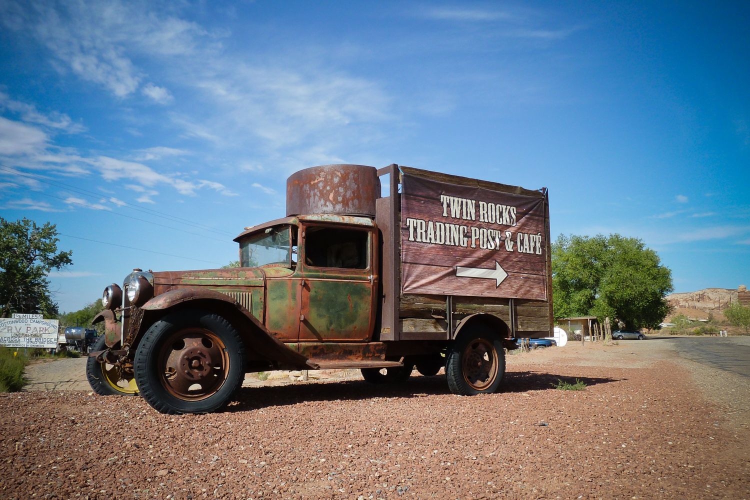 Twin Rocks Truck