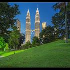 Twin Towers @ blue hour 3