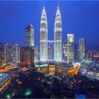 Twin Towers @ blue hour