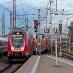 Twindexx schlängelt sich an den Bahnsteig