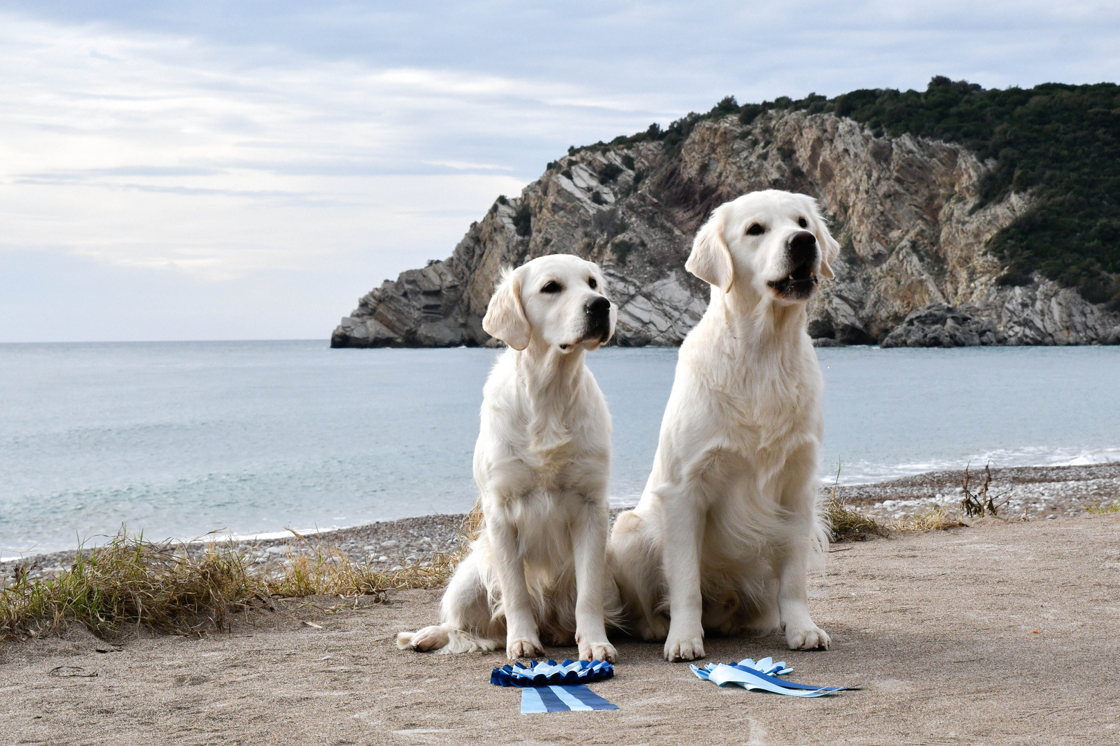 Twins am Strand