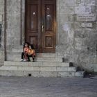 Twins at the Via Dolorosa