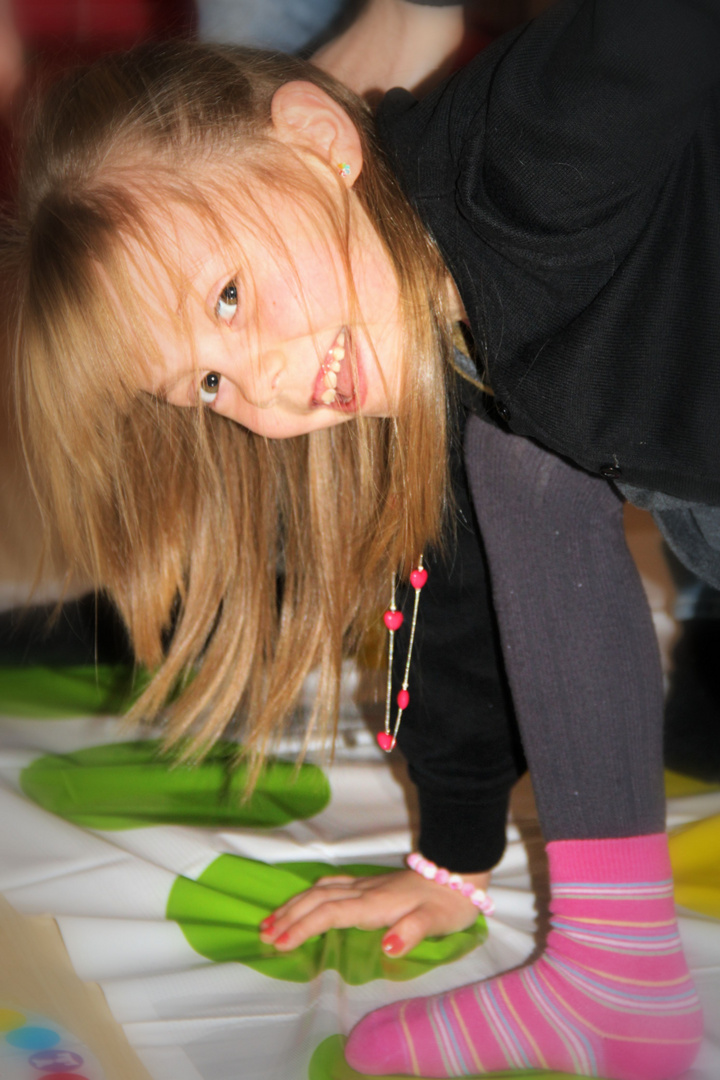 Twister spielen macht Spaß...