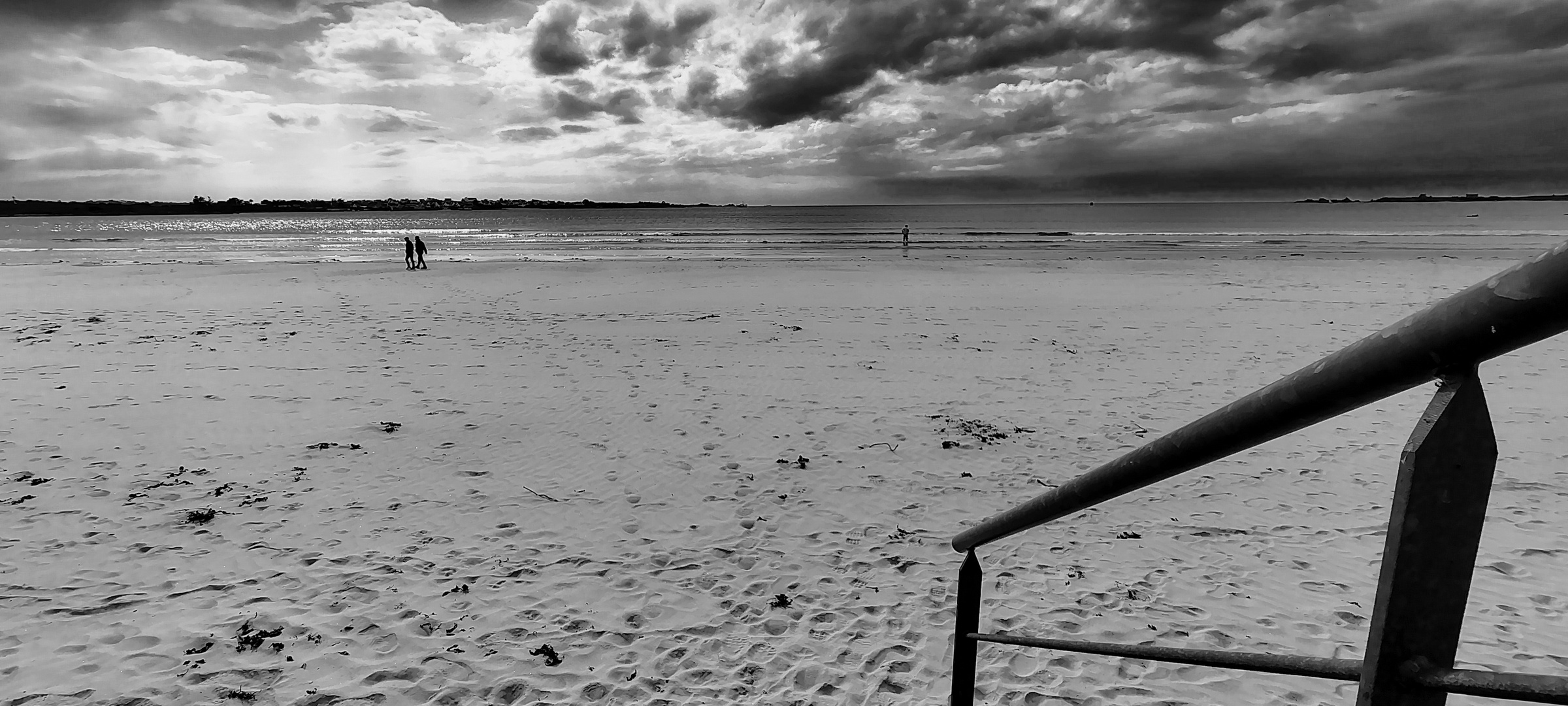 Two and one by the sea