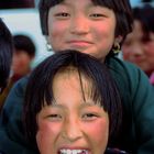 Two Bhutanese school girls in Yatna