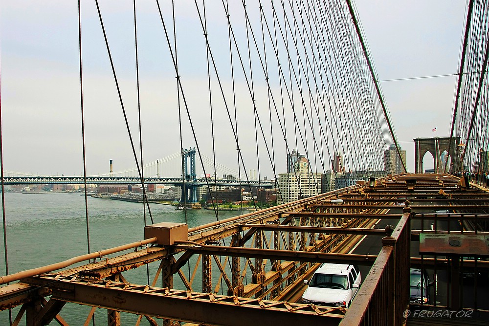 "Two Bridges"... Foto & Bild north america, united states, new york state Bilder auf
