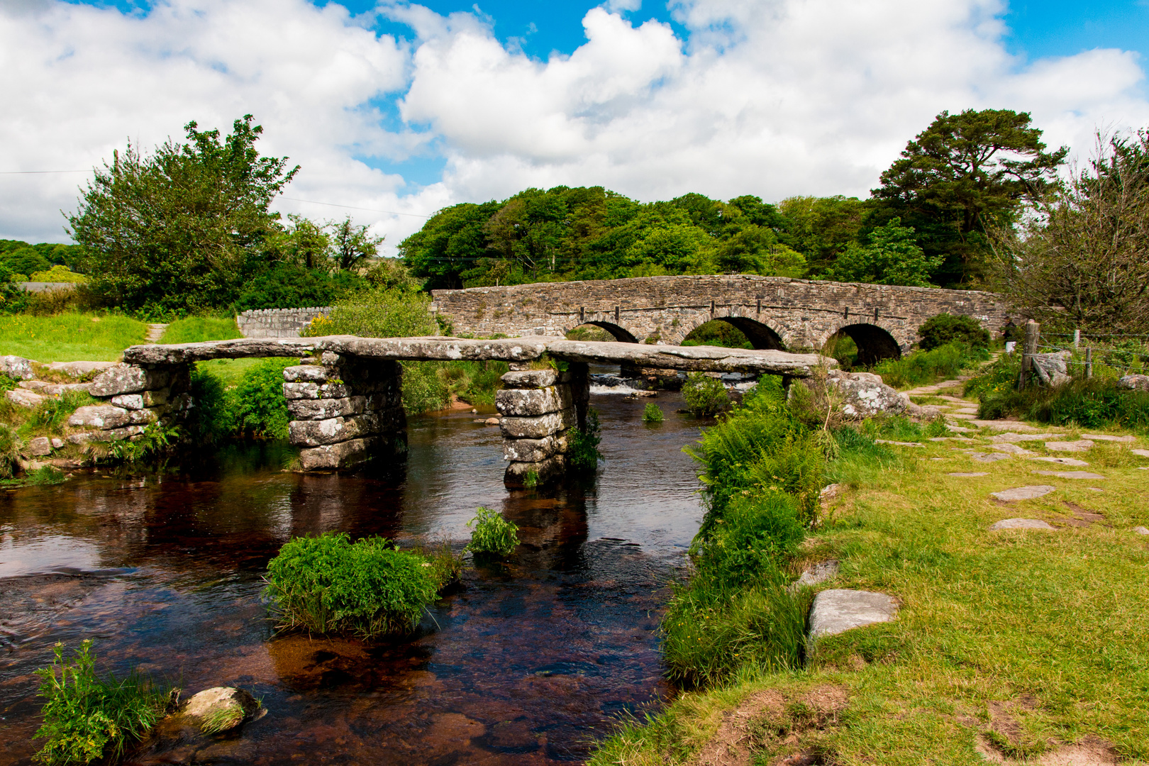 Two Bridges - Dartmoore Nationalpark