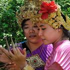 Two Girls at Wat Arun