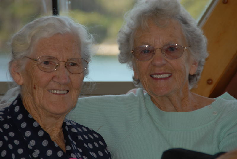 Two Grans Boating on the Hastings