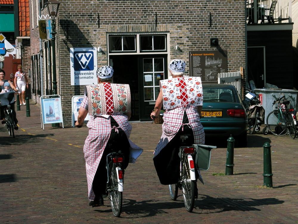 two ladies in Bunschoten -Holland